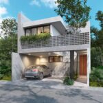 Towhouse en venta al Norte de Merida Yucatán Villa Aura Cholul