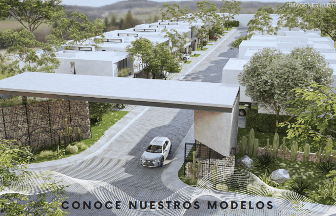 Townhouse  en venta al norte de Mérida| Viettri Paraíso |Conkal