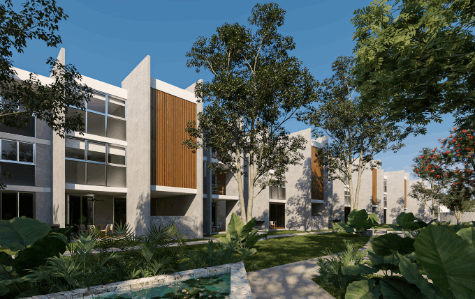 Departamentos en venta al Norte de Mérida | El Origen | Xcanatún