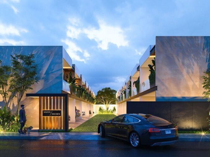 Townhouse en venta al Norte de Mérida | Sauces 16 TH | Cholul Mérida