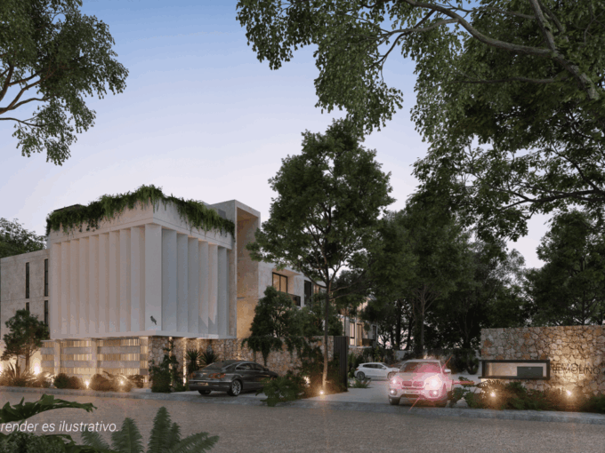 Departamento en venta al Norte de Mérida Remolino Temozón Norte