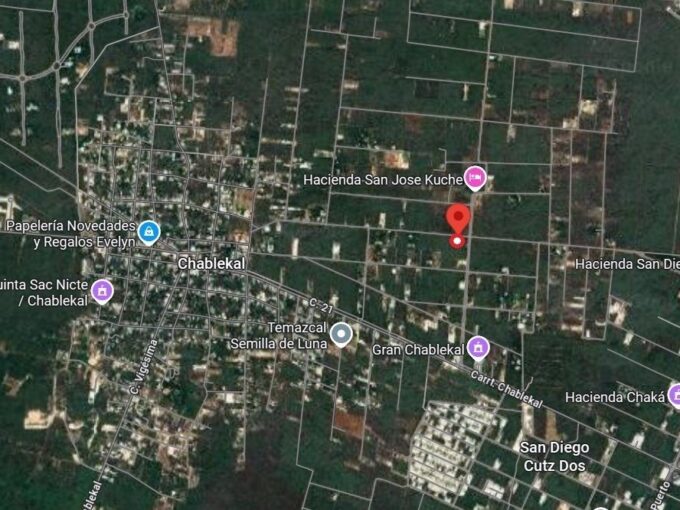 Terreno en Venta al Norte de Mérida | Kuché  123 | San José Kuché