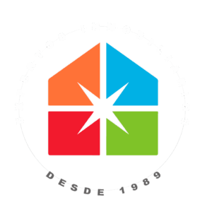 isotipo con letras inmobiliaria bci