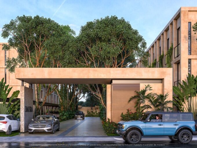 Departamento en Venta al Norte de Mérida | Baura | Santa Gertrudis Copo