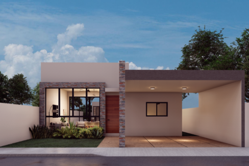 Casa en venta al norte de Mérida| Privada Lunare|Cholul