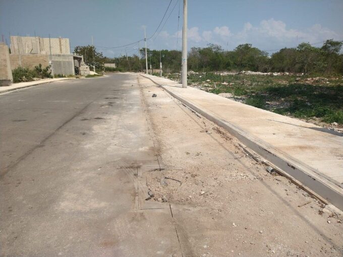 Terreno en venta al poniente de Mérida| Serena Santa Fe 3| San Juan Bautista
