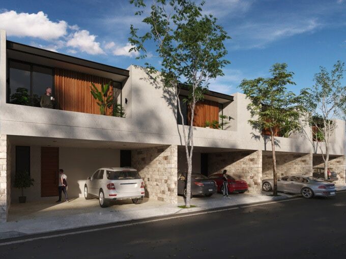 Townhomes en venta al Norte de Mérida Espiga Dzitya